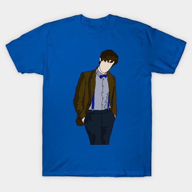 The 11th Doctor T-Shirt by Kensbadart